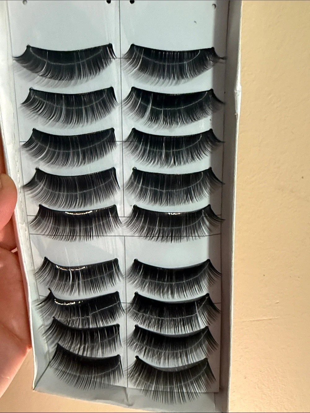False Eyelashes - Black Accent Lashes (Set)